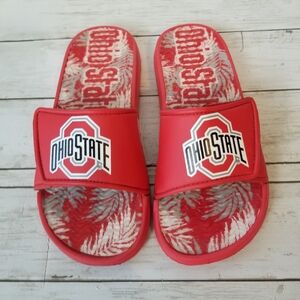 Ohio State Buckeyes Collegiate Slip On Logo Athletic Sport Shower Sandals
